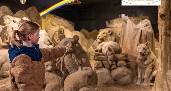 2 tickets voor Zandsculpturen Garderen!