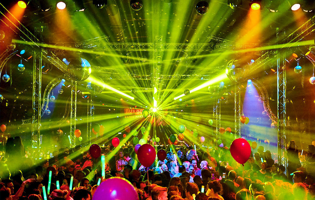 Ticket 80's 90's & 00's Radio Party in Tilburg (2p.)