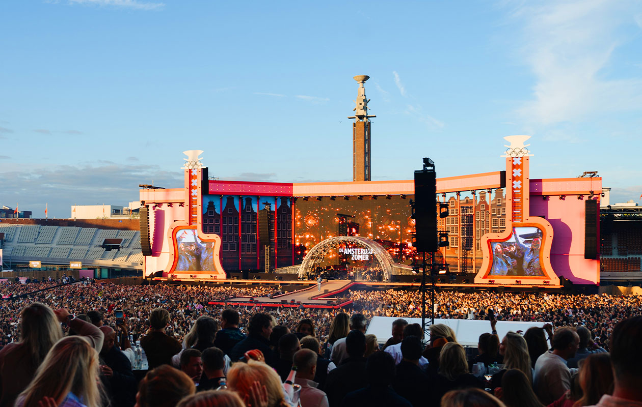 Tribuneticket De Amsterdamse Zomer - 12 juli 2025 (2p.)