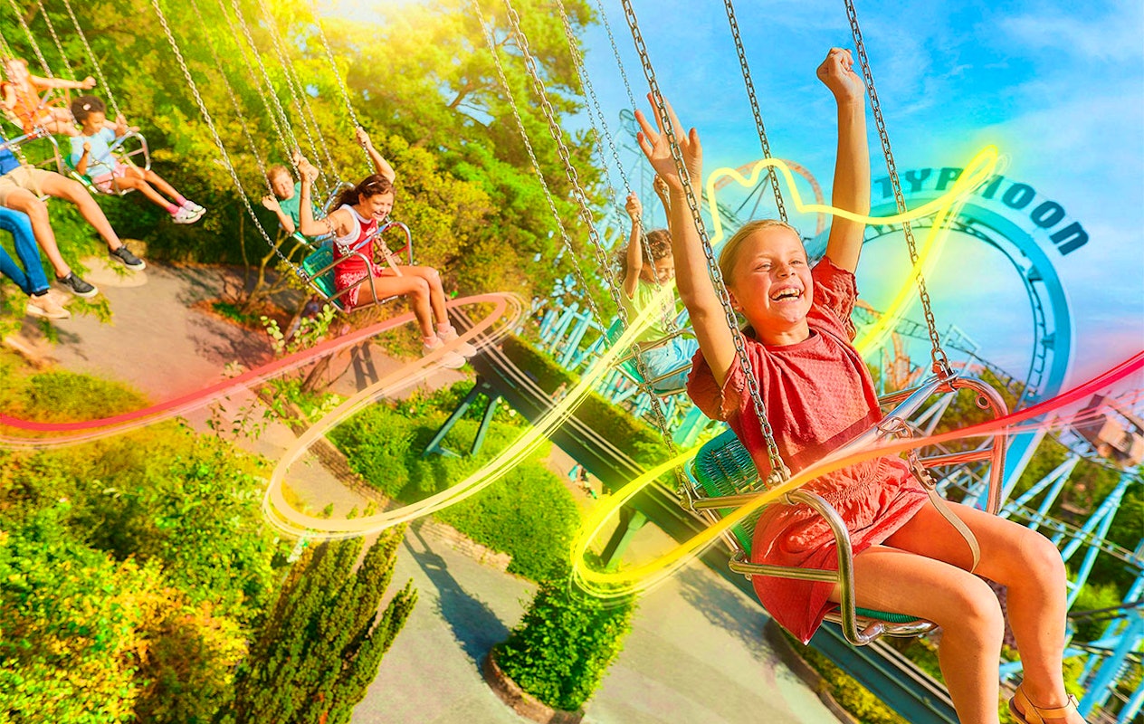 Billet Bobbejaanland en Belgique (2p.)