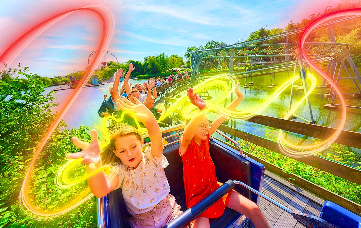Billet Bobbejaanland en Belgique (2p.)