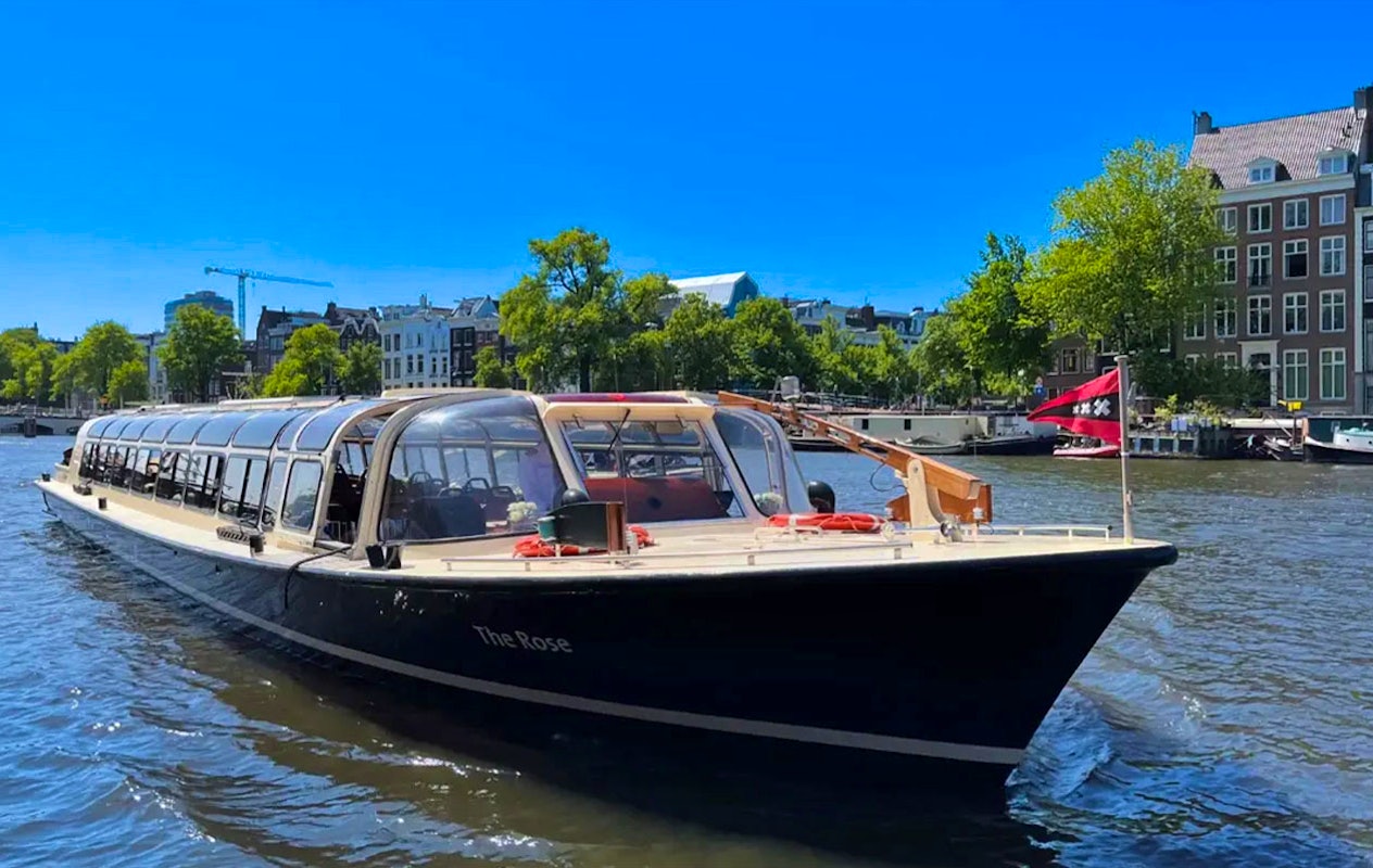 Croisière en bateau à Amsterdam avec Amsterdam Boat Cruises (2p.)