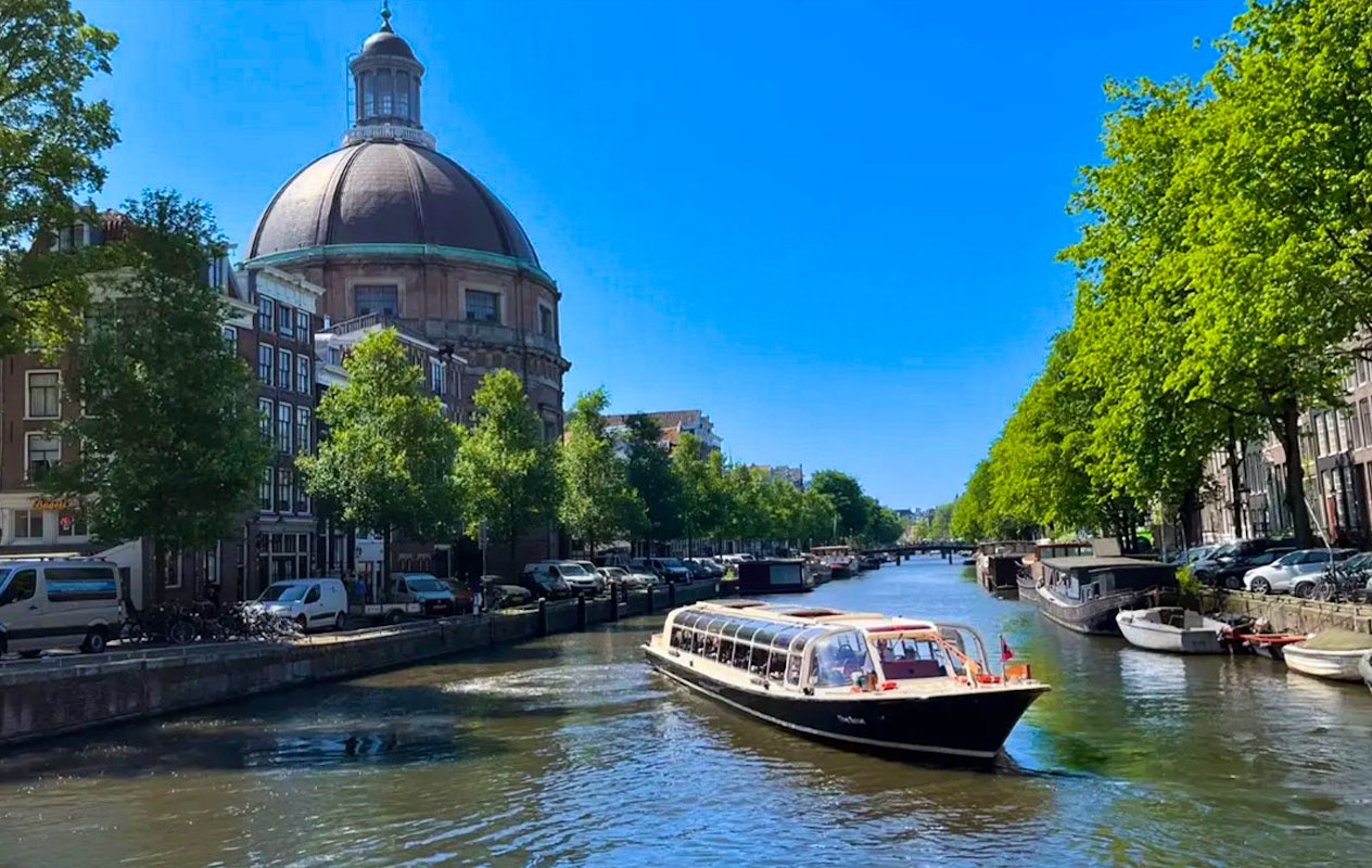 Croisière en bateau à Amsterdam avec Amsterdam Boat Cruises (2p.)