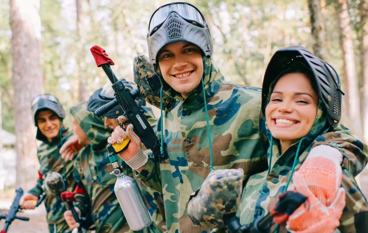 Indoor paintball in Rotterdam (8 - 12 p.)