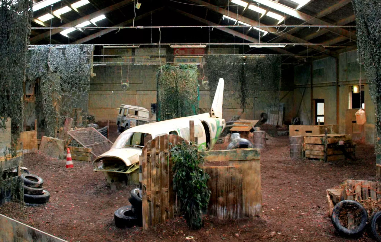 Indoor paintball in Rotterdam (8 - 12 p.)