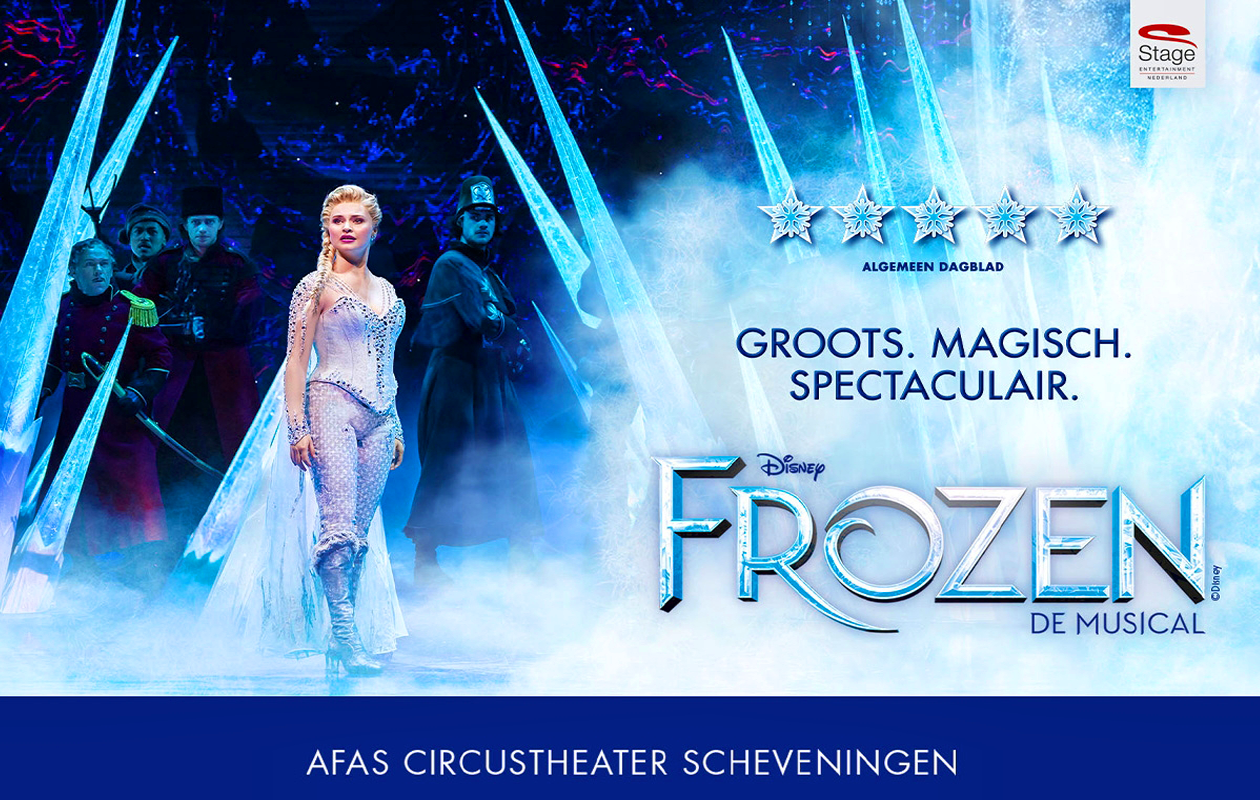 Ticket De Musical Disney FROZEN Rij 1 en Premium Plus