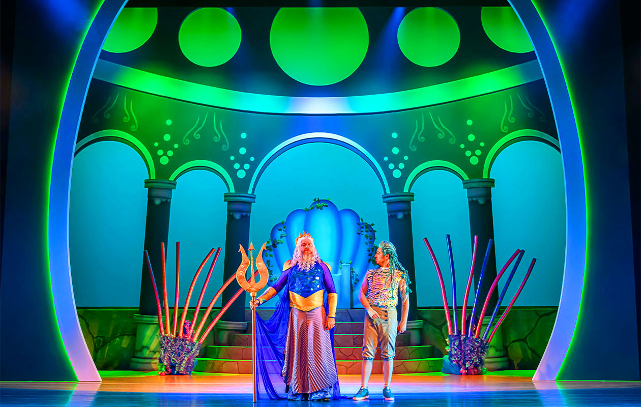 Ticket voor De Kleine Zeemeermin - De Musical (2p.)