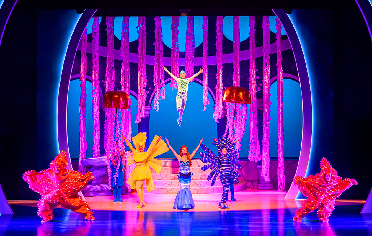 Ticket voor De Kleine Zeemeermin - De Musical (2p.)