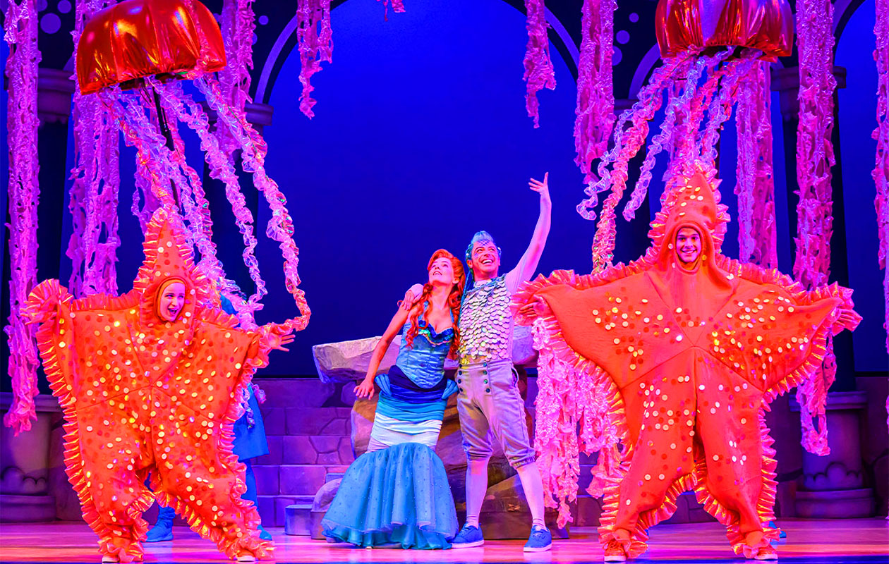 Ticket voor De Kleine Zeemeermin - De Musical (2p.)