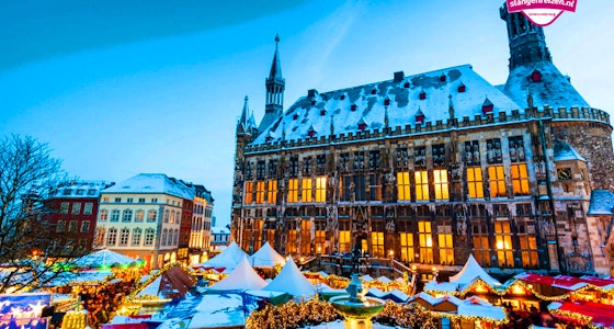 Kerstshoppen in een stad naar keuze!