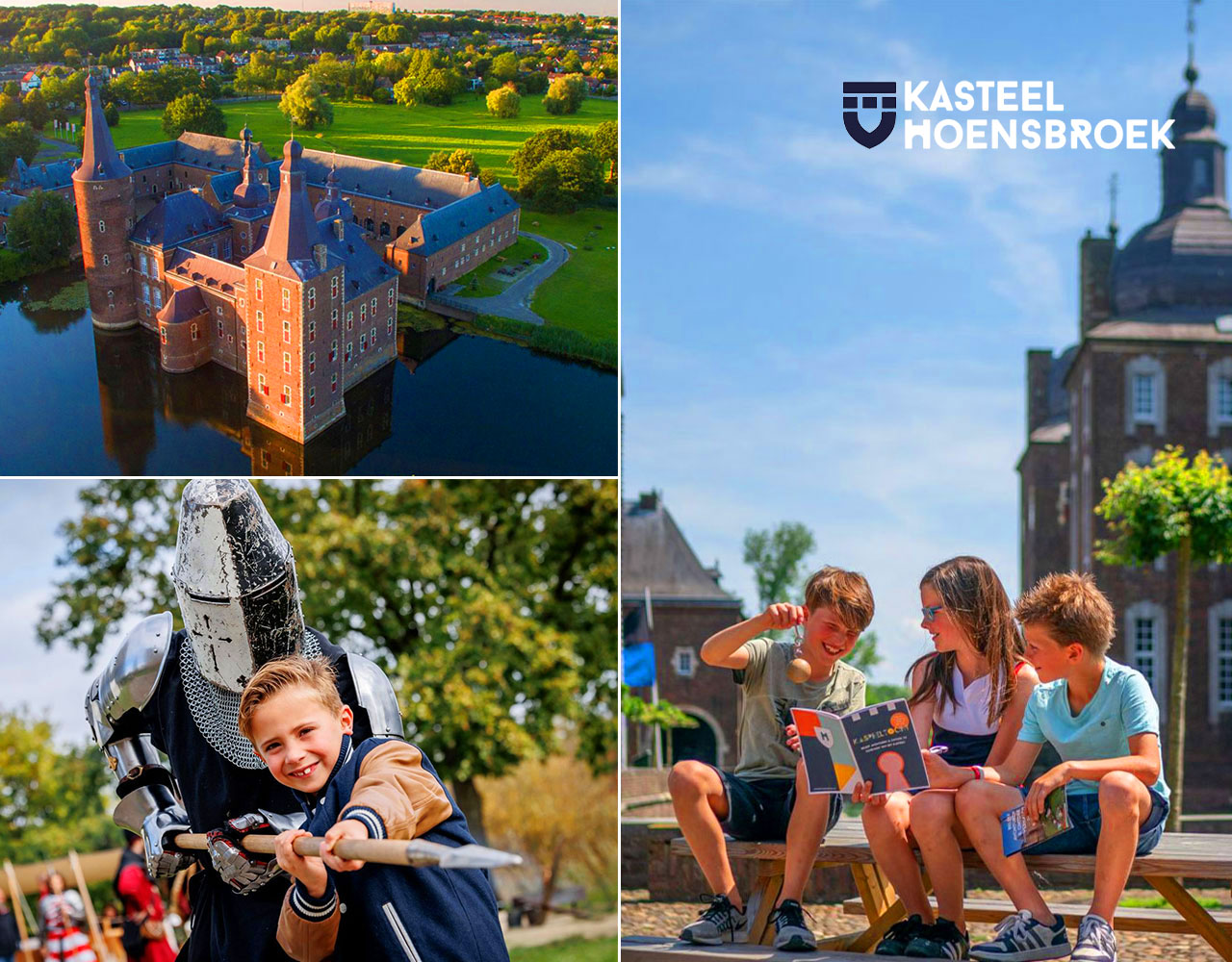 2 tickets voor Kasteel Hoensbroek!