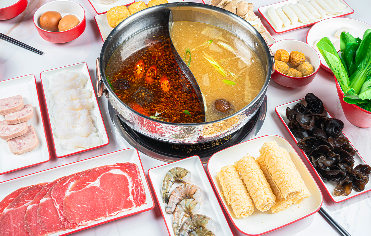 Chinees hotpot diner bij restaurant Momofogu (2p.)