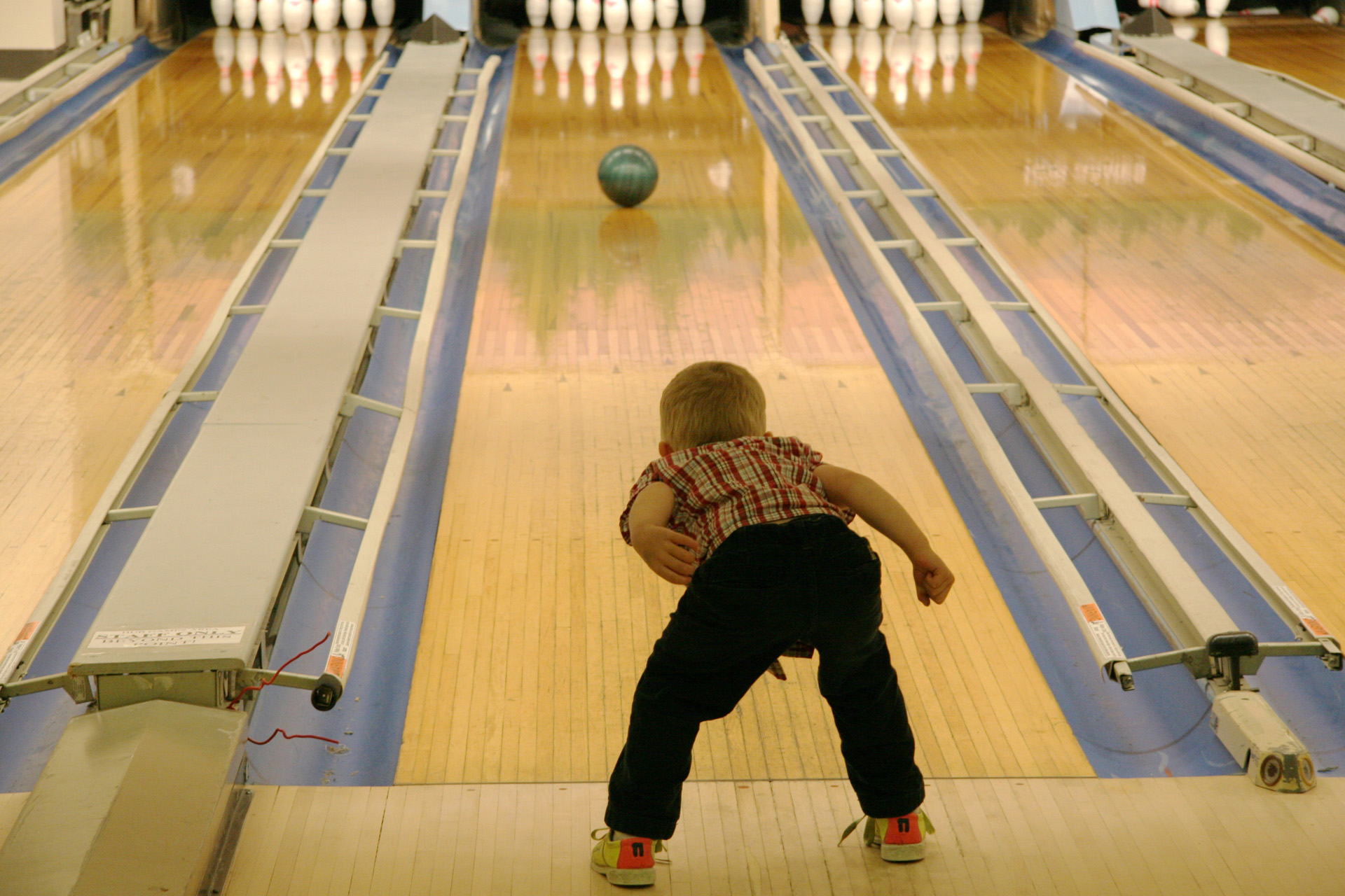 Bowlen met kinderen