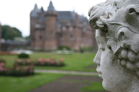 Kasteel de Haar beeld tuin