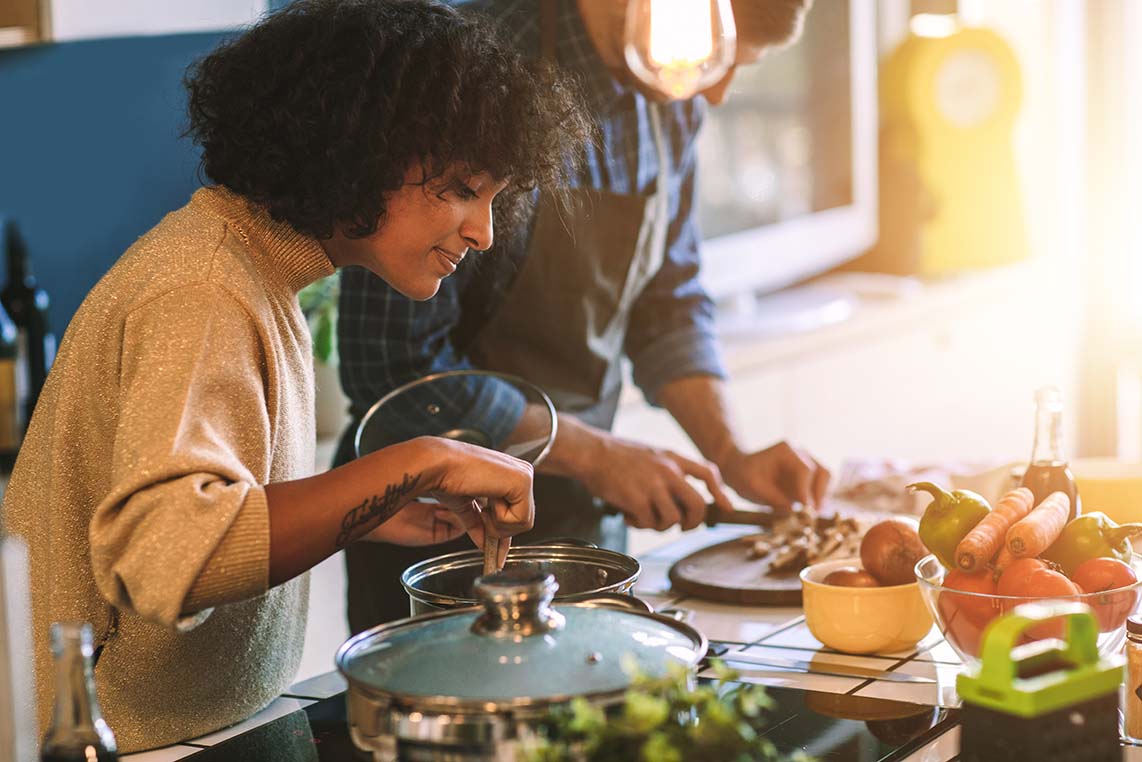 Koken keuken gezin 