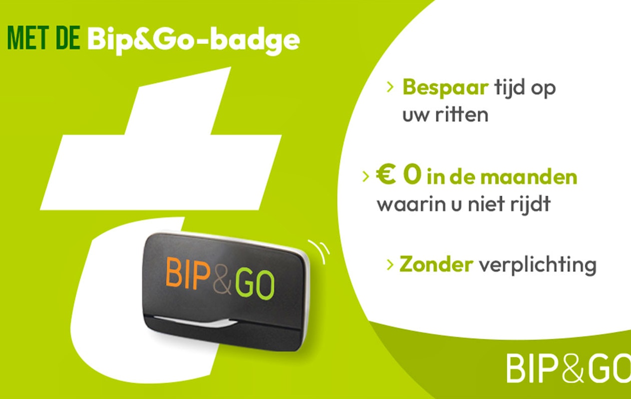 Badge de péage Bip&Go avec abonnement de 6 mois