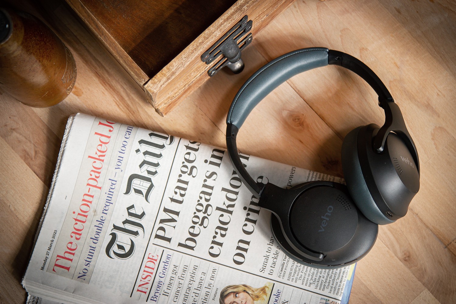 Draadloze noice cancelling koptelefoon Veho ZB-7