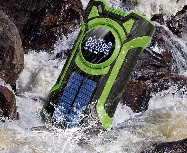 Dutch Wanted noodradio solar powerbank