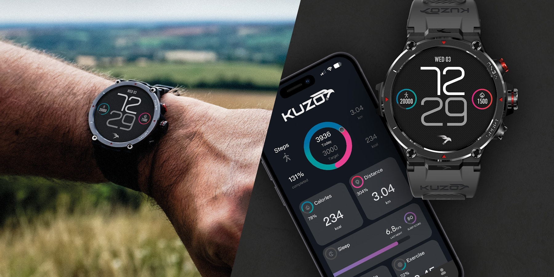 Veho Kuzo II Sport Smart Watch