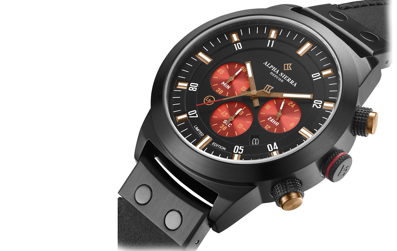 The Three limited collection box Alpha Sierra horloges