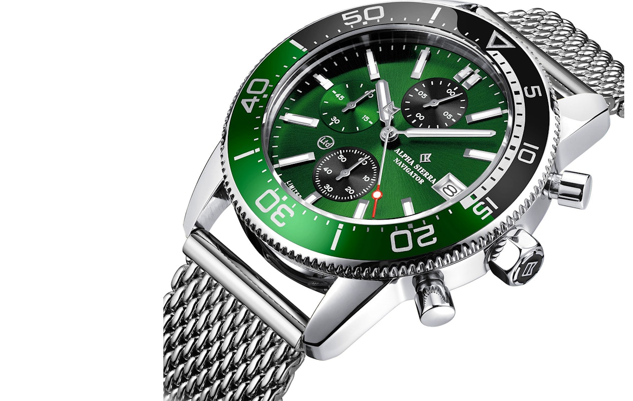 The Three limited collection box Alpha Sierra horloges