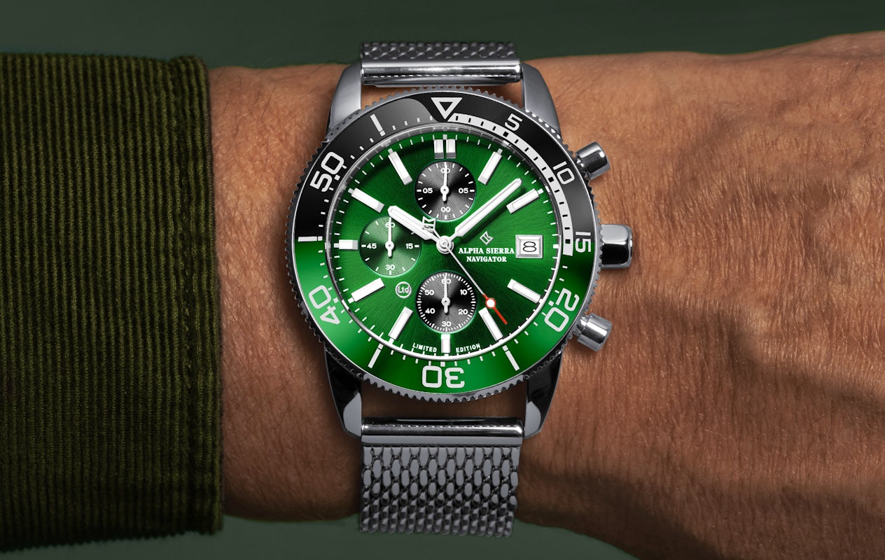 The Three limited collection box Alpha Sierra horloges