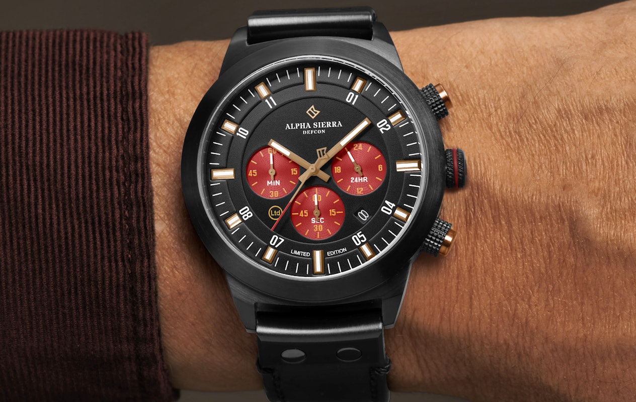 The Three limited collection box Alpha Sierra horloges