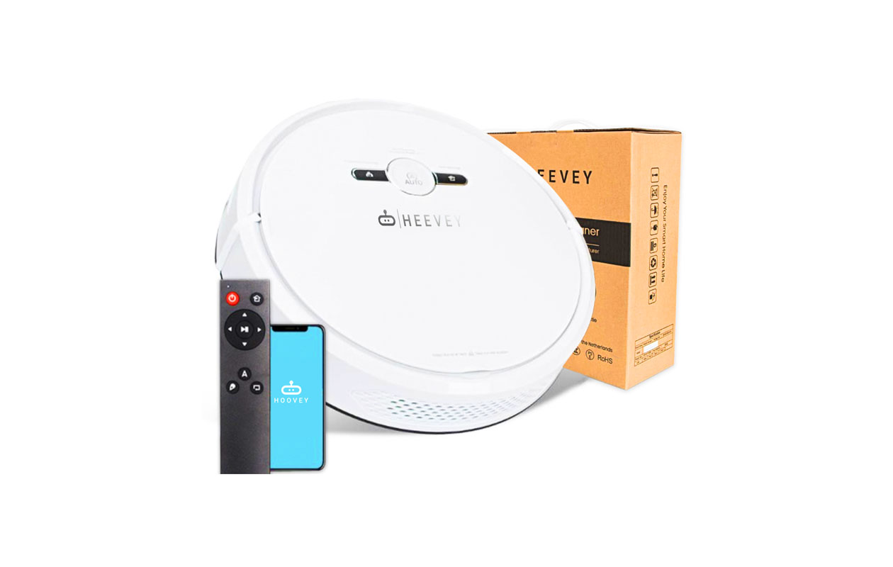 Heevey Robotstofzuiger met dweilfunctie