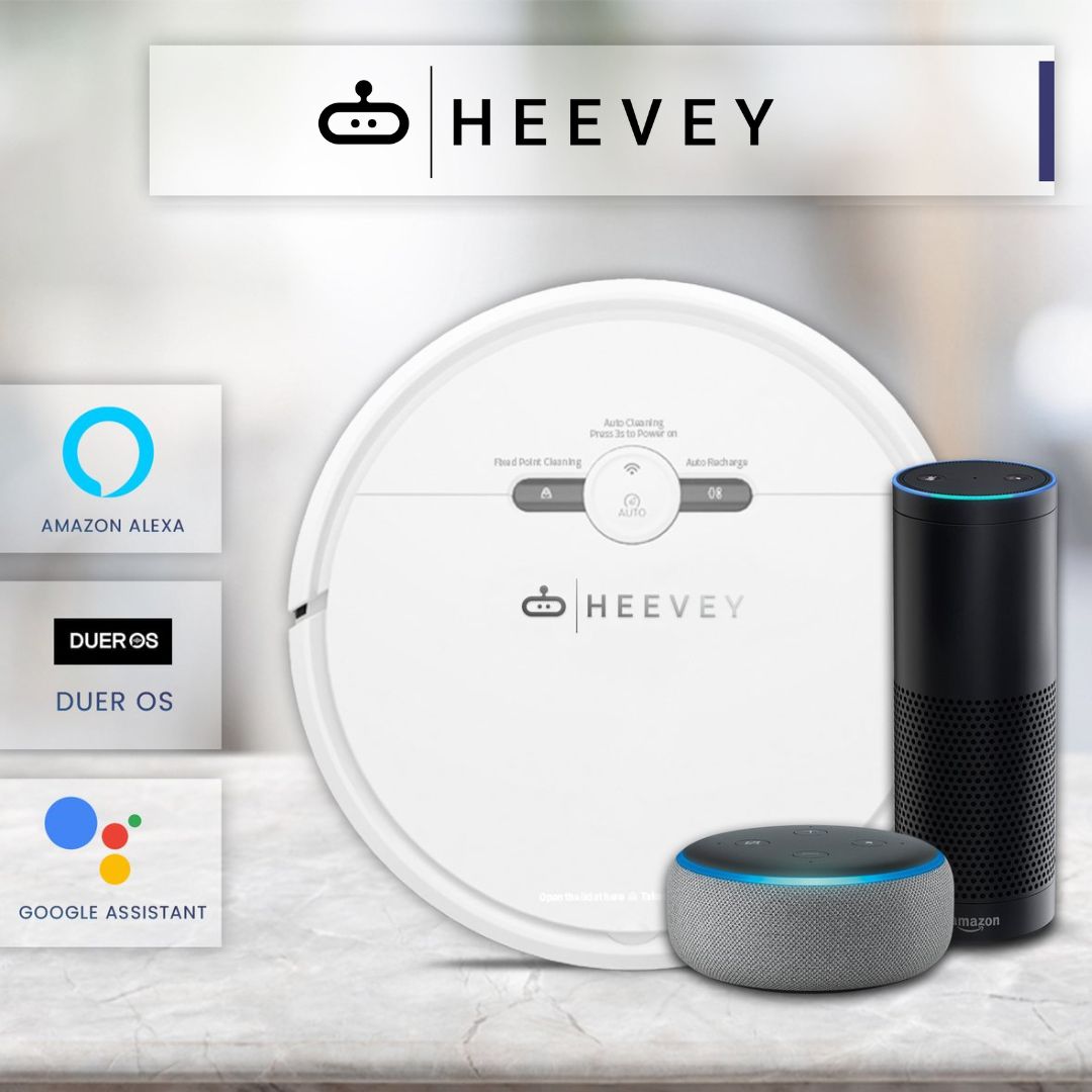 Heevey Robotstofzuiger met dweilfunctie