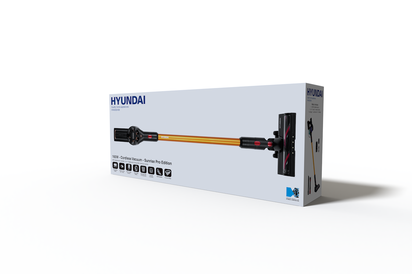 Draadloze steelstofzuiger