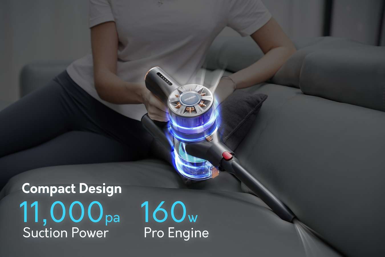 Draadloze steelstofzuiger