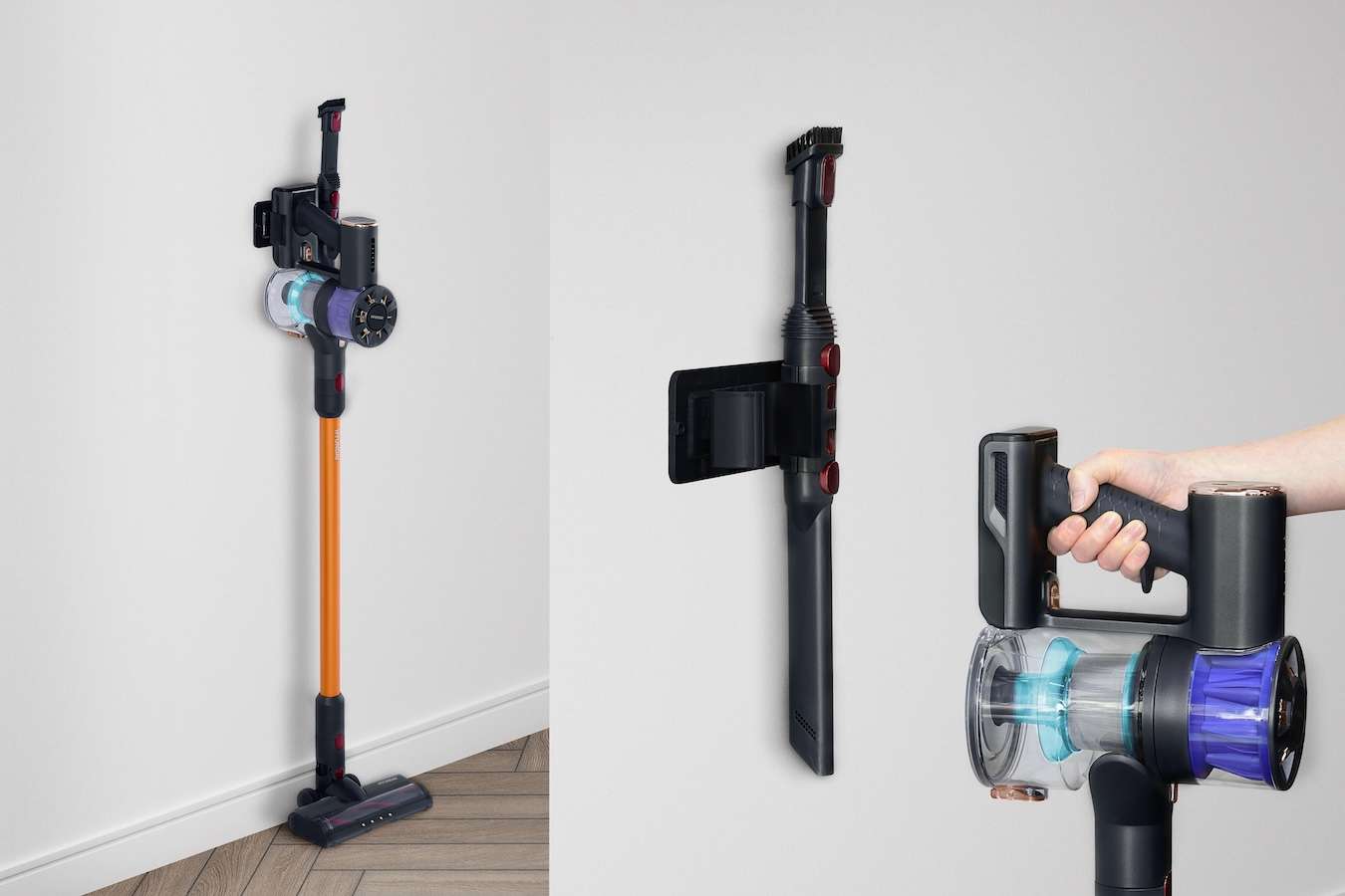 Draadloze steelstofzuiger