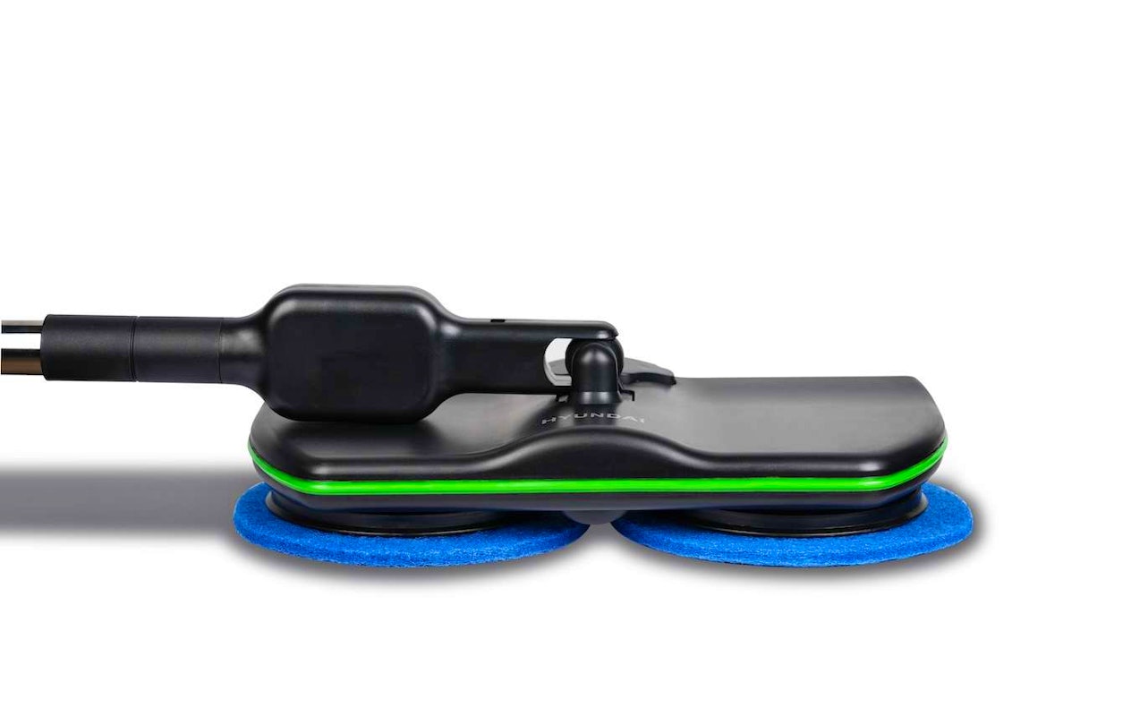 Balai serpillère léger Hyundai avec double tête rotative