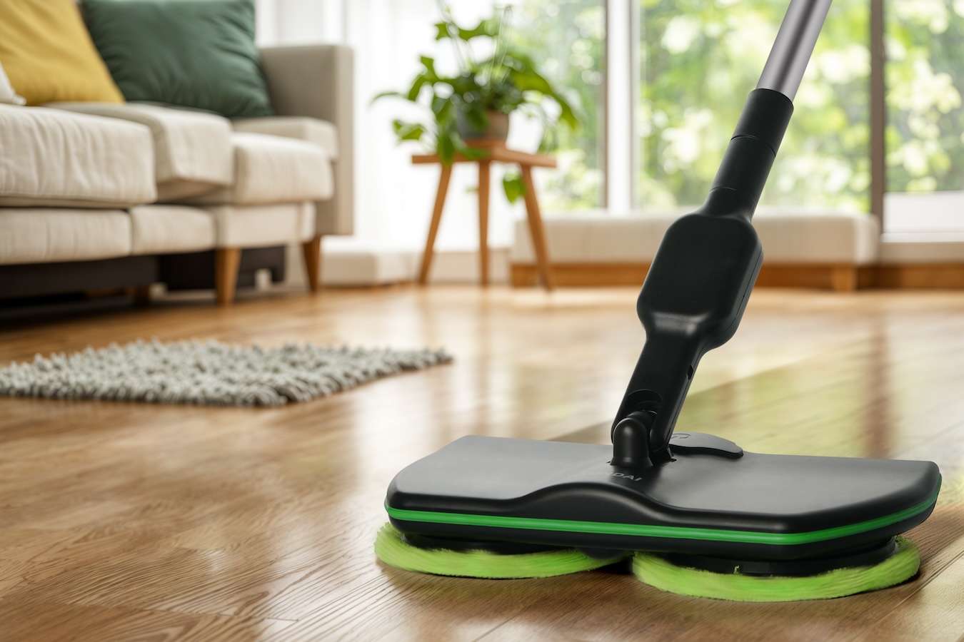 Lichtgewicht dweilmachine met dubbele roterde kop van Hyundai