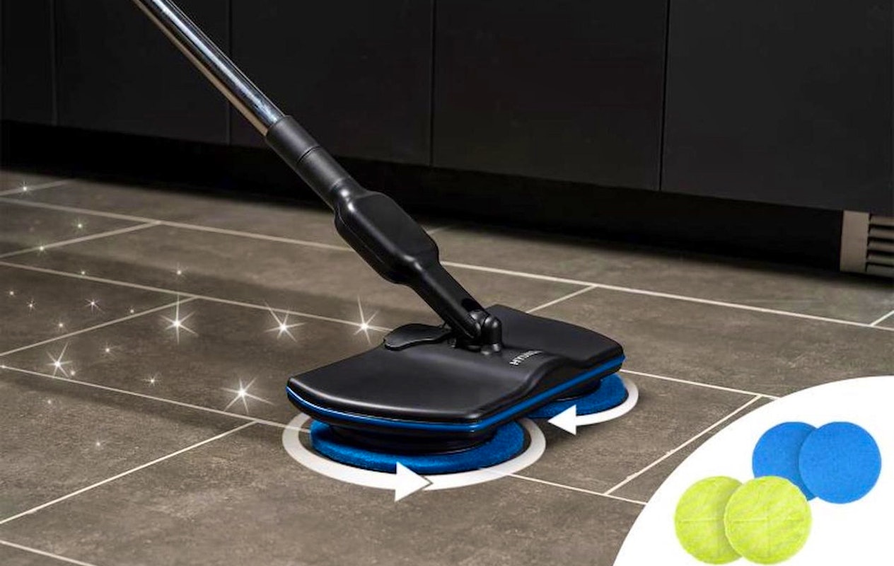 Balai serpillère léger Hyundai avec double tête rotative