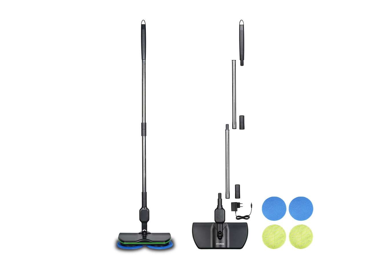 Lichtgewicht dweilmachine met dubbele roterde kop van Hyundai