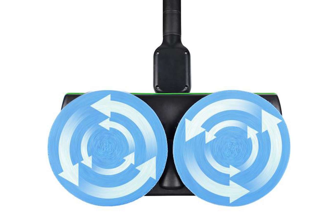 Lichtgewicht dweilmachine met dubbele roterde kop van Hyundai