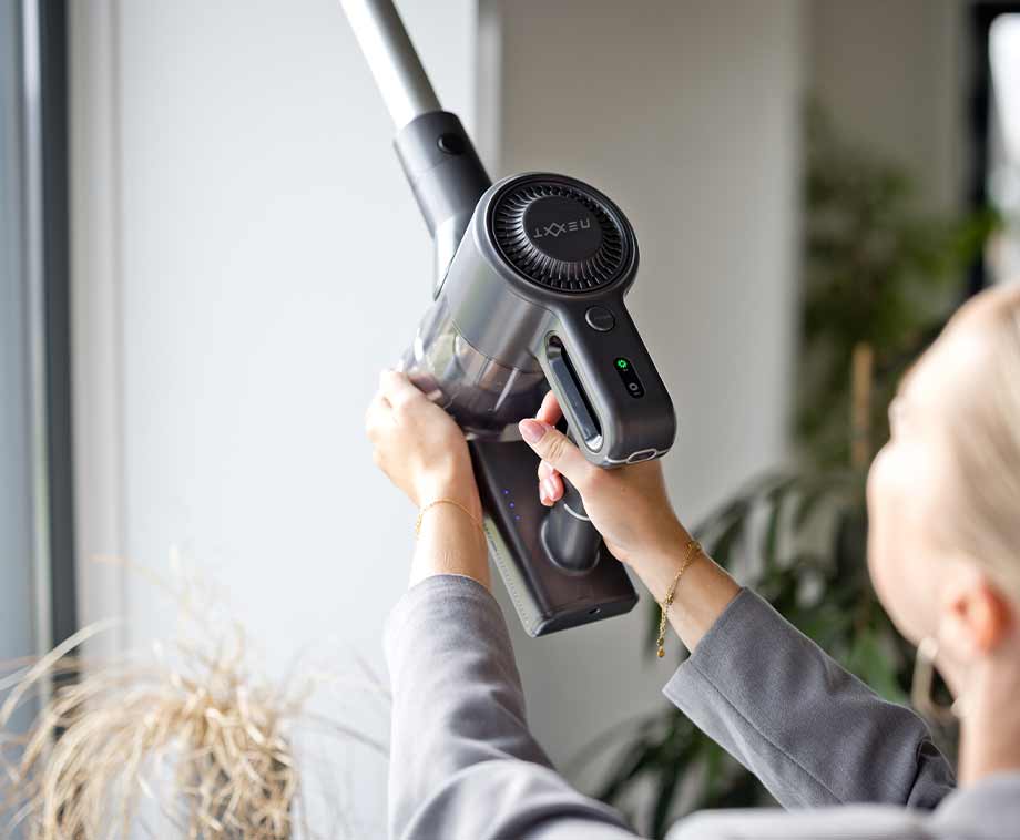 Nexxt 2-In-1 Draadloze Steelstofzuiger