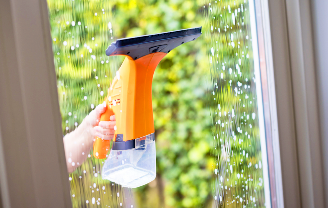 Shine raam vacuumcleaner