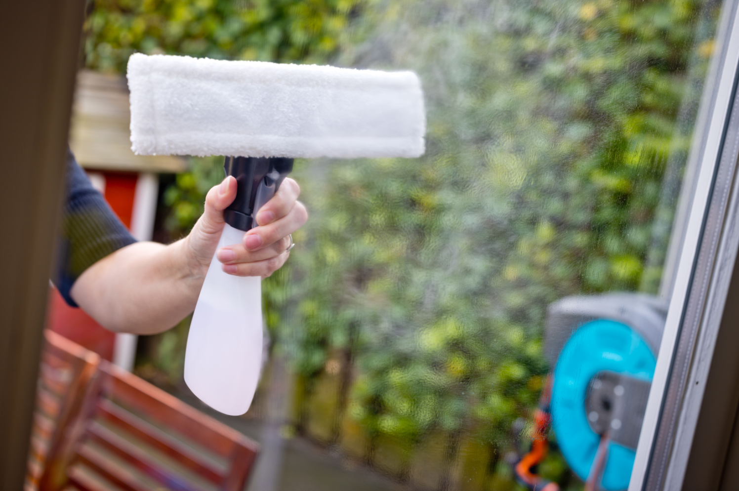 Shine raam vacuumcleaner