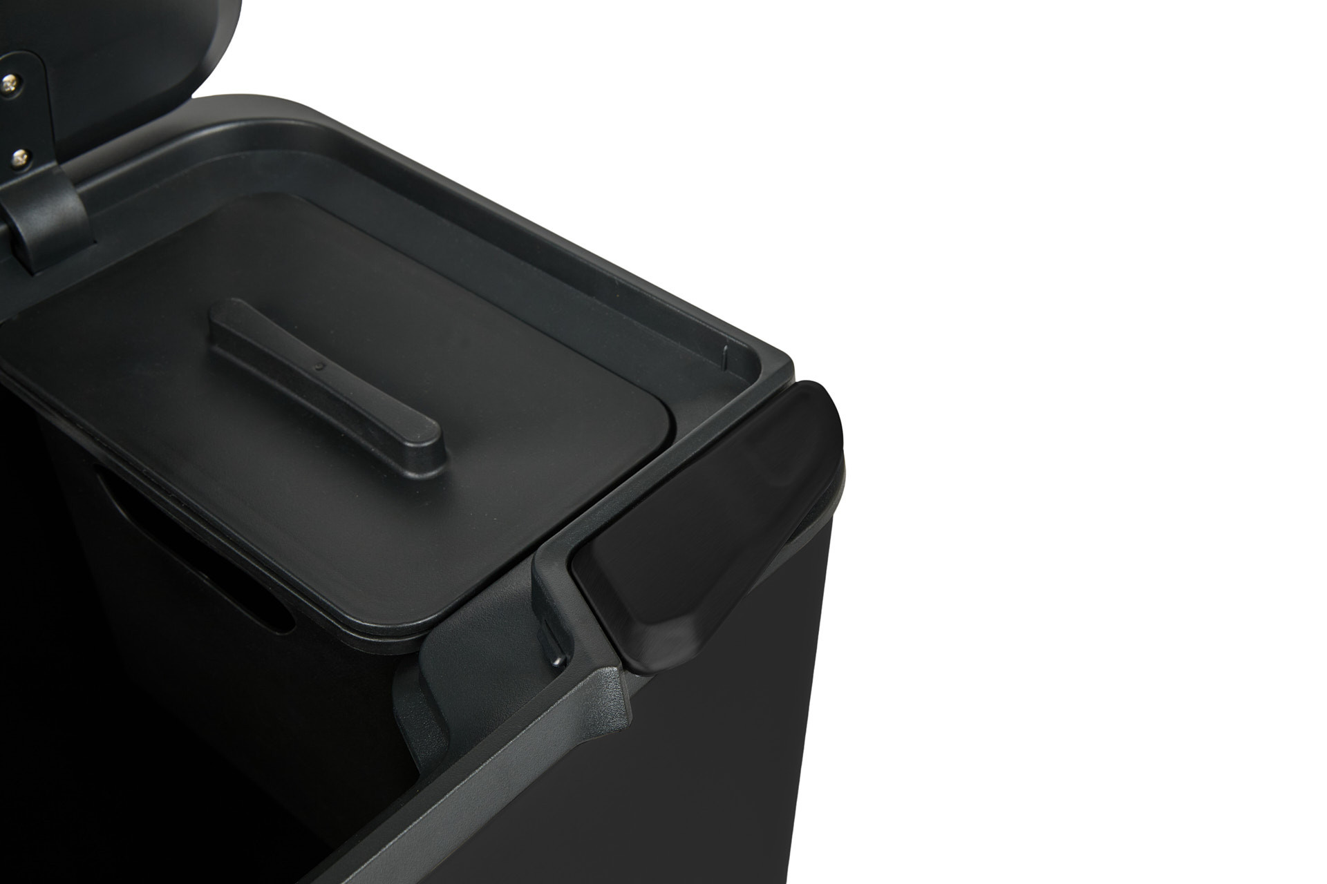 Umuzi prullenbak push bin 36L mat zwart