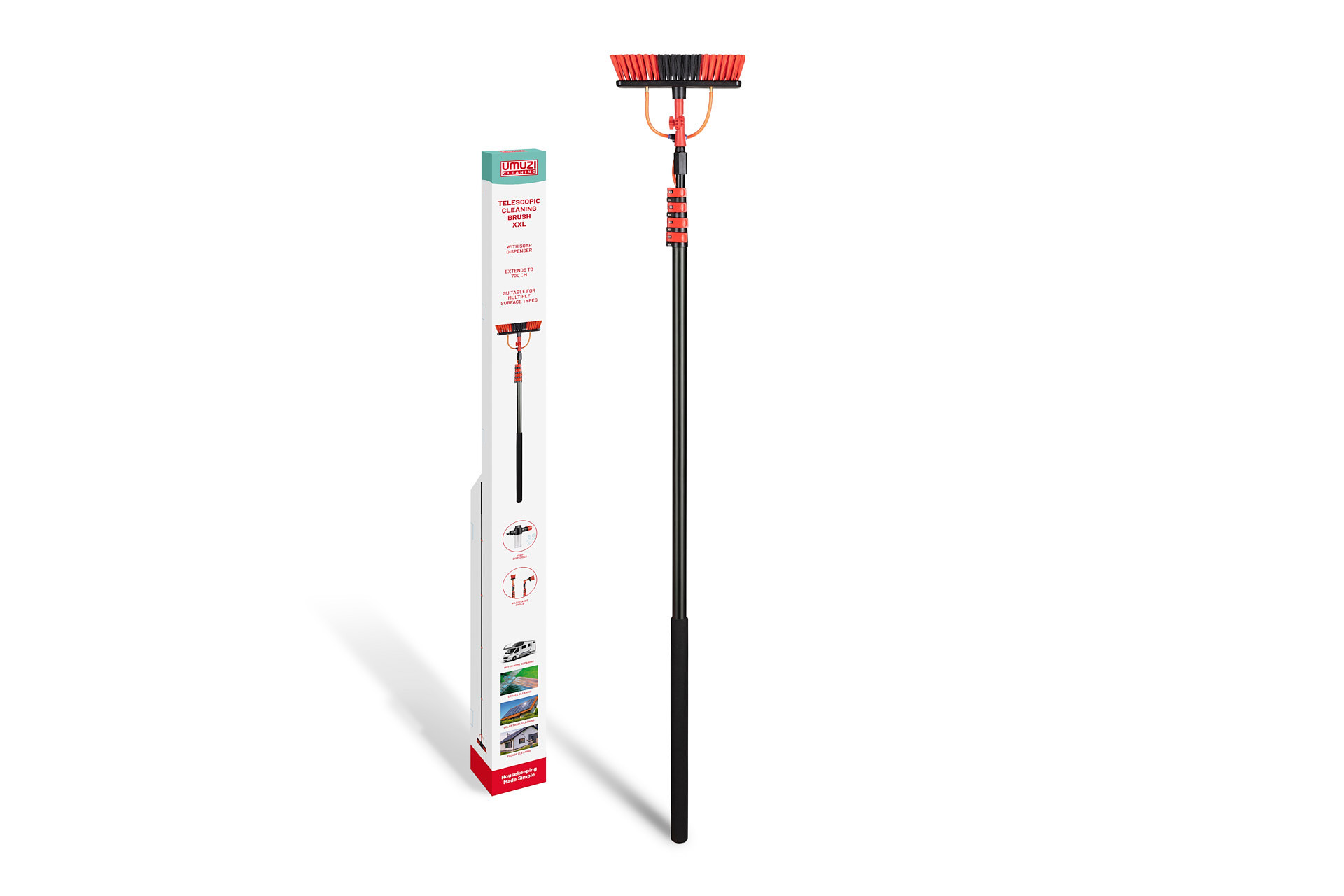 Umuzi Cleaning telescopische waterborstel 