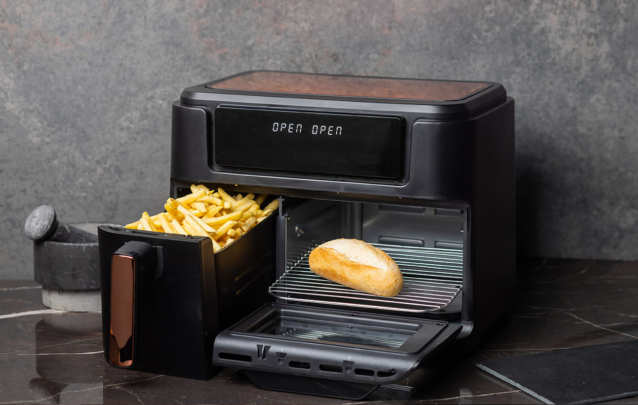 2-in-1 digitale airfryer van Nexxt (11,5 L)