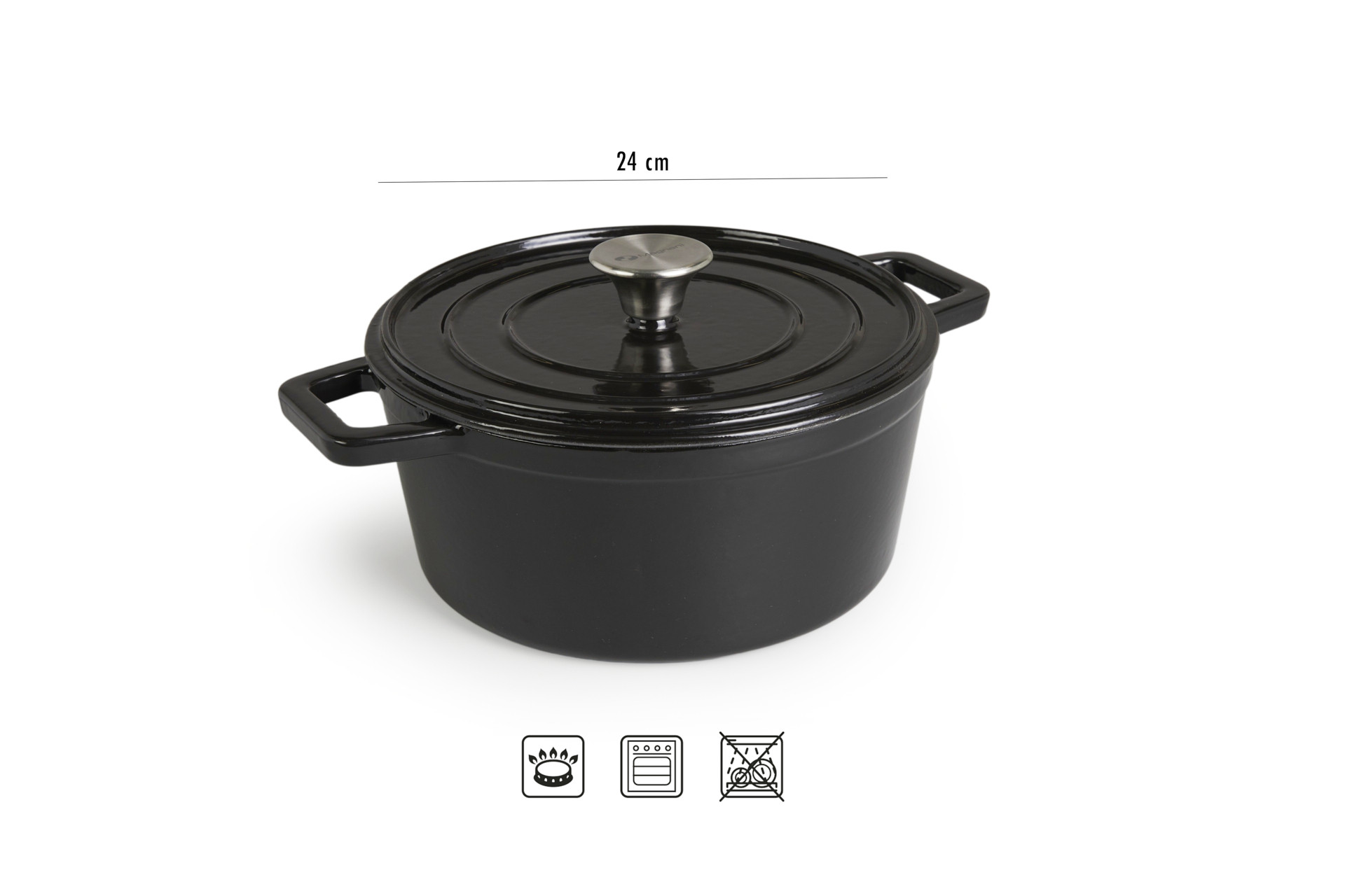 Magnani gietijzeren braadpan 24 cm