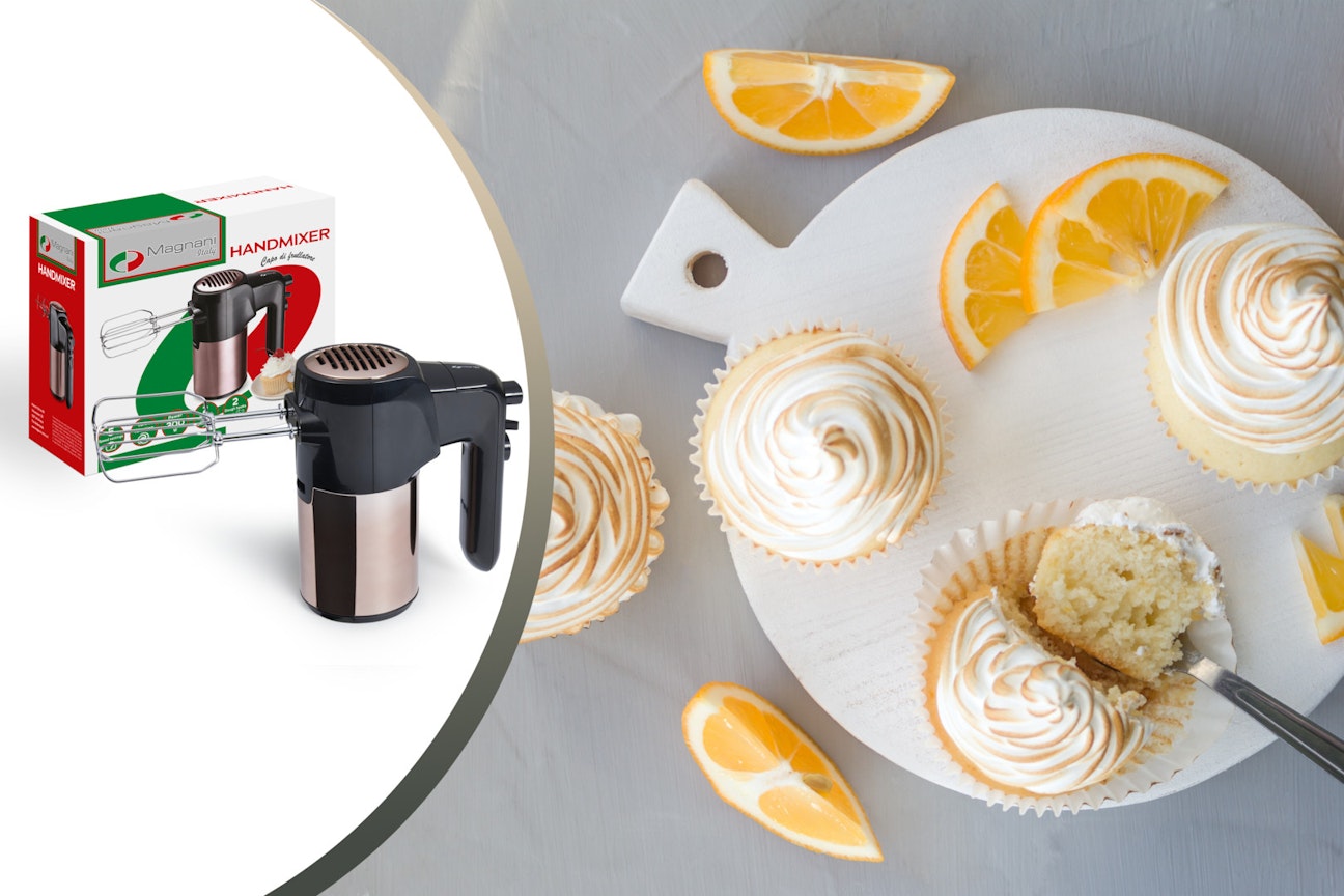 Mixeur à main Magnani (noir/or rose)