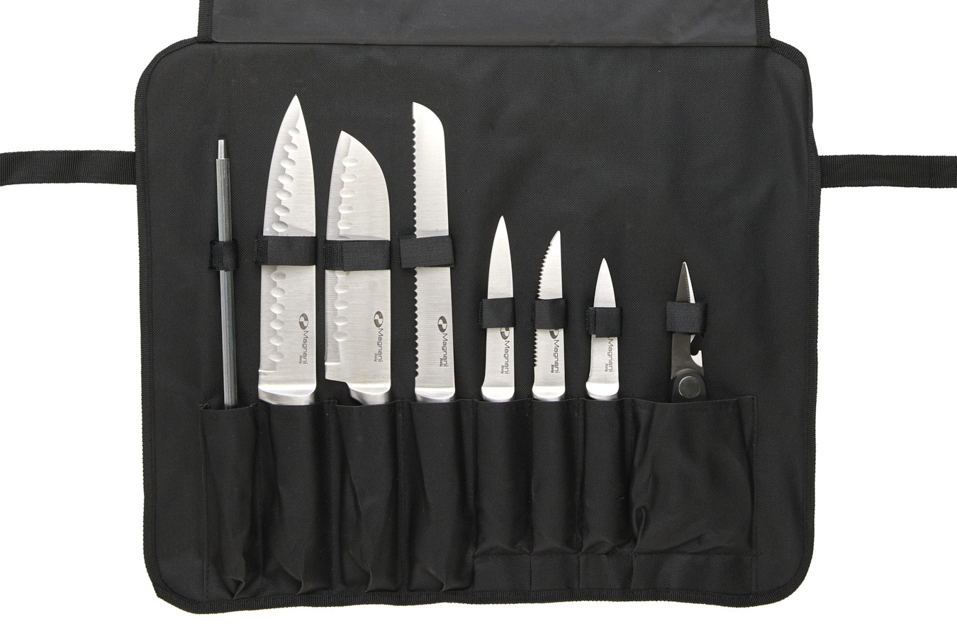 Messenset 8-delig RVS met schaar