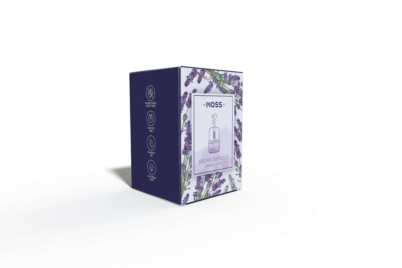 MOSS luchtbevochtiger & geur dispenser