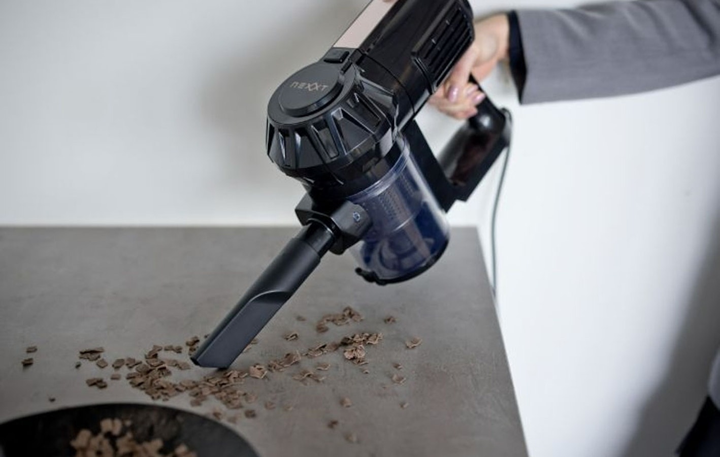 3-in-1 steelstofzuiger met handstofzuiger en snoer