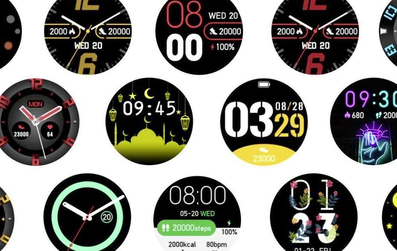 Parya Design Parya Official Black smartwatch met korting | VakantieVeilingen