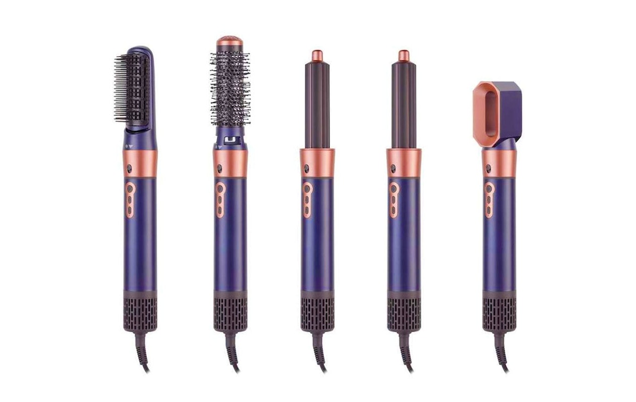 Hyundai Electronics – Multi-styler électrique 5-en-1 avec coffret de rangement